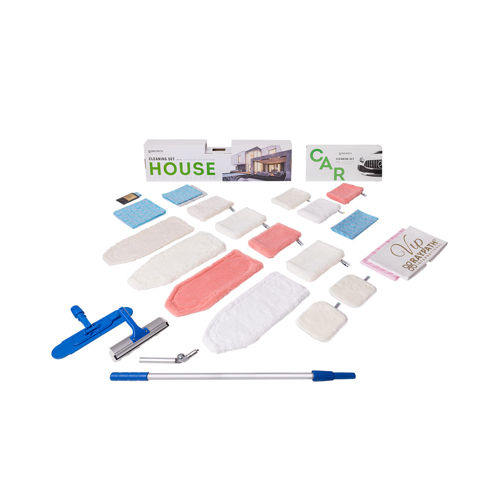 Zawartość zestawu RayPath House Cleaning Set